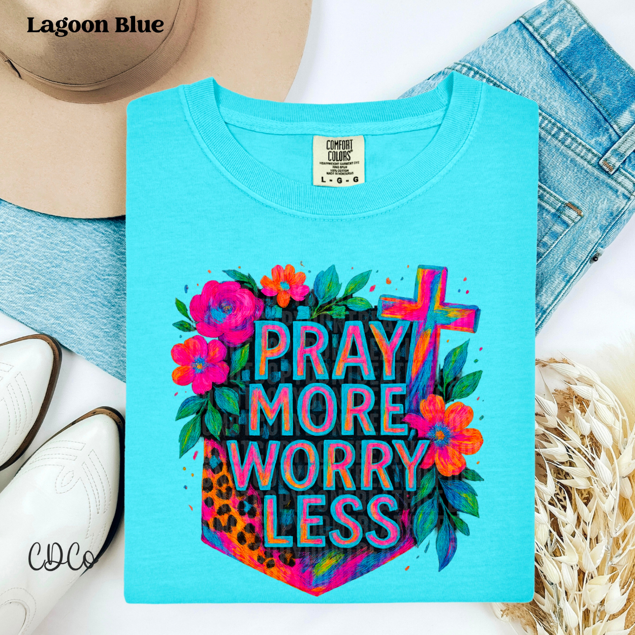 Pray More Worry less 4325 DTF