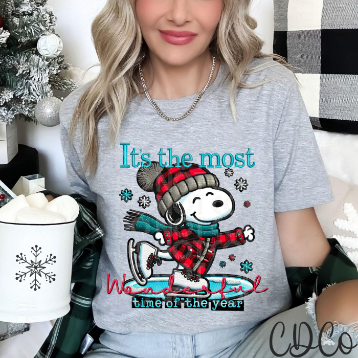 Dog It's The Most Wonderful Time Of The Year 2188 DTF