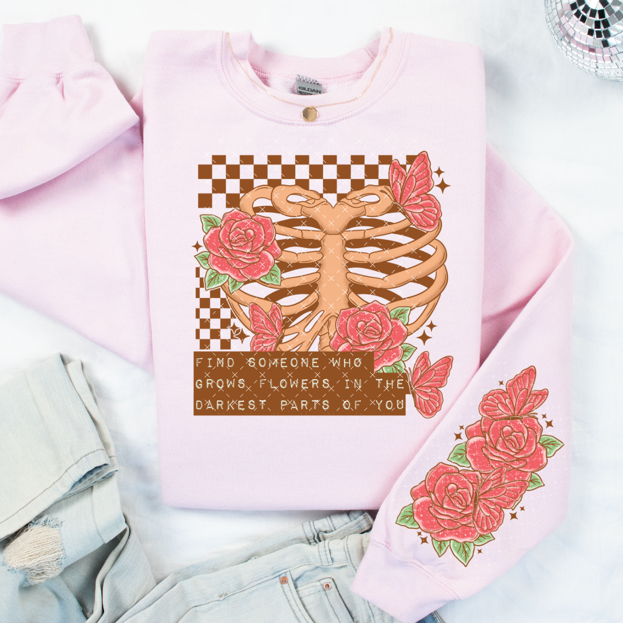 Find Someone Who Grows Flowers w/Sleeve 8552  DTF