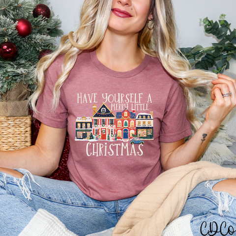 Have Yourself a Merry Little Christmas 7729 DTF