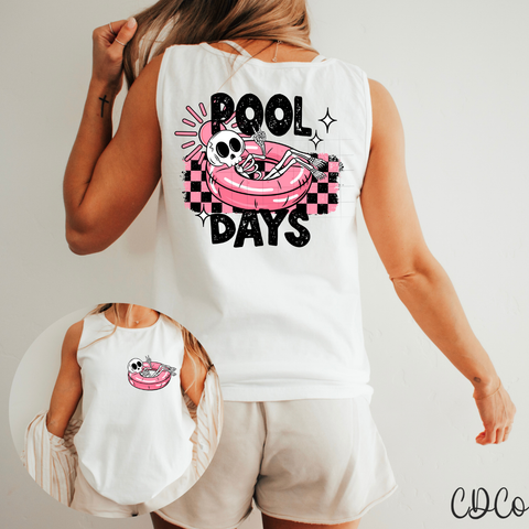 Pool Days w/3.5" pocket 4460 DTF