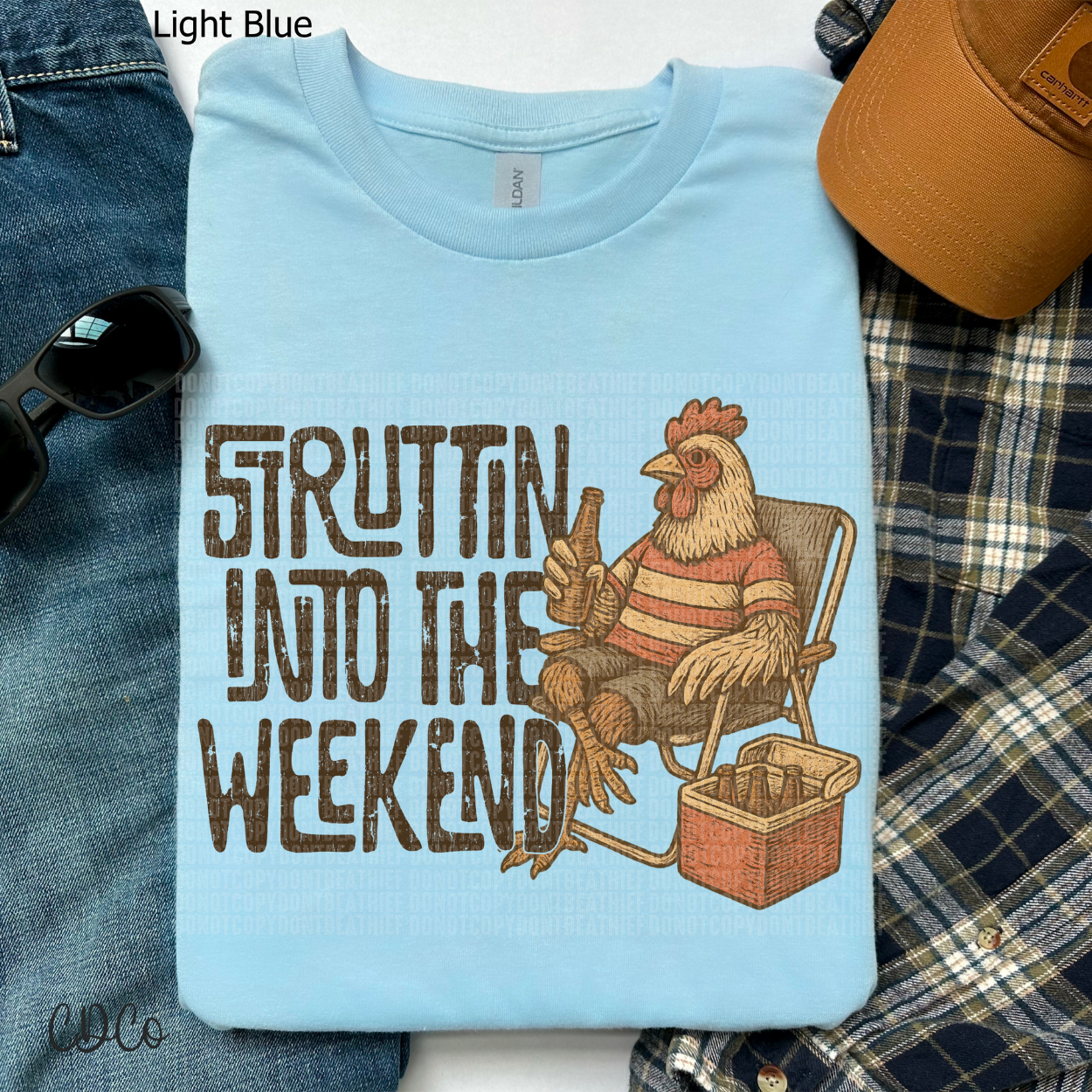Struttin Into The Weekend 4333 DTF