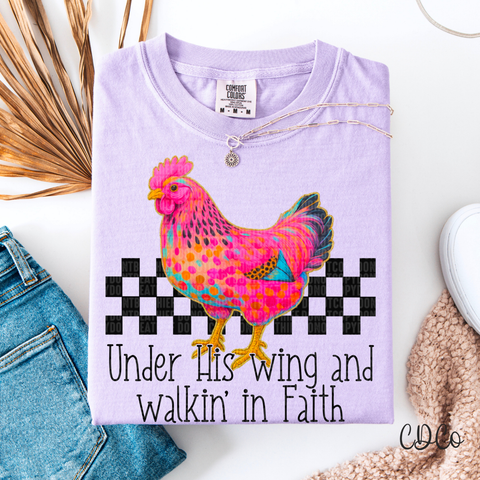 Under His Wings And Walkin' In Faith 4407 DTF