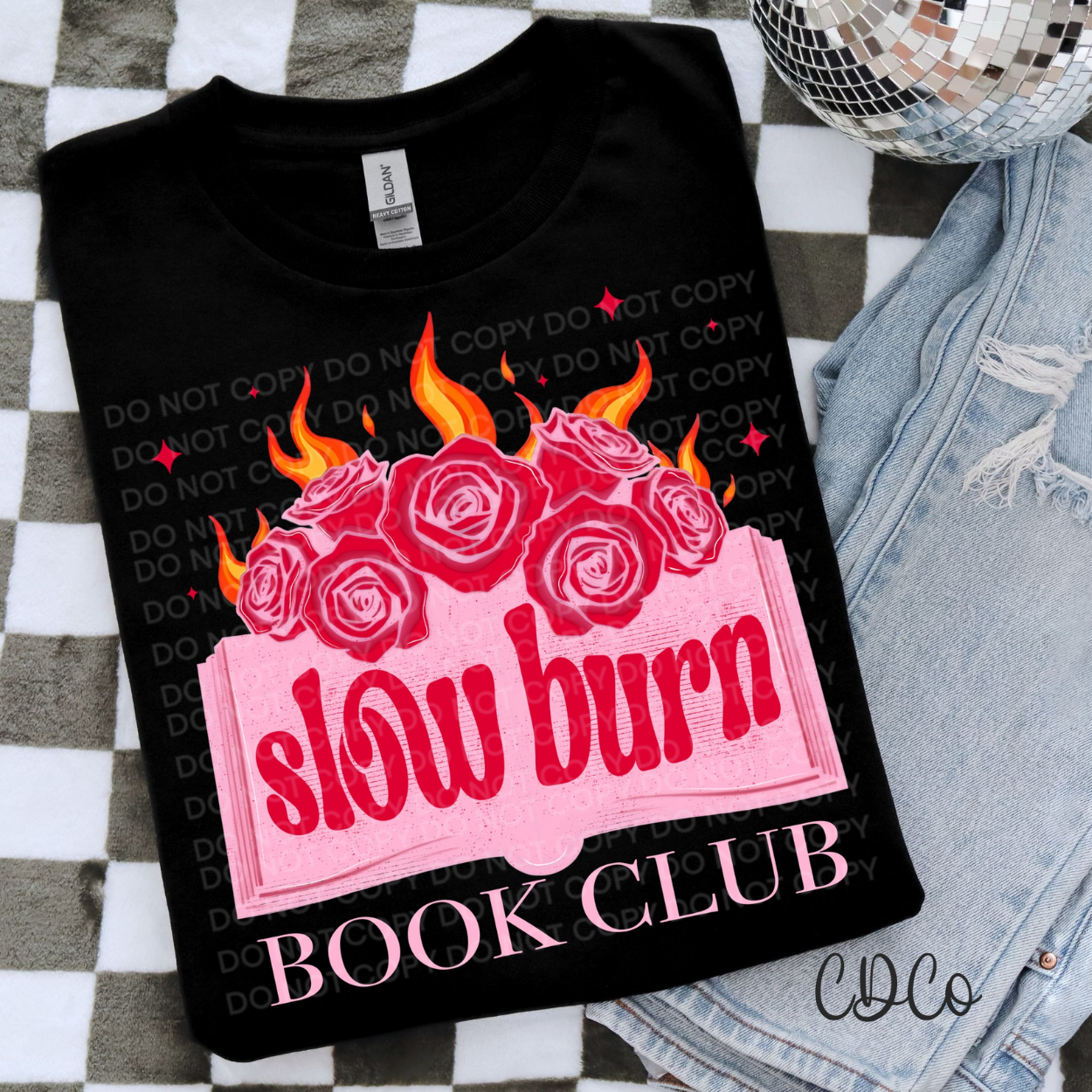Slow Burn Book Club 4574 DTF