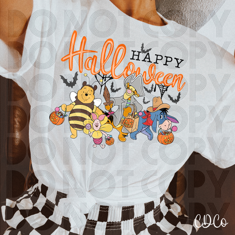 Happy Halloween WTP- 7186 DTF