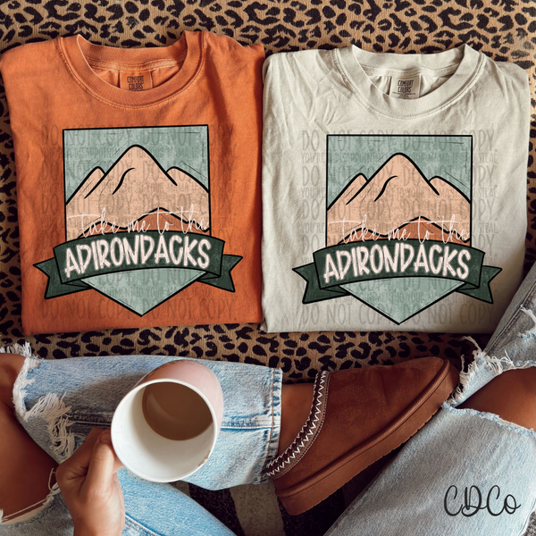 Take Me To Mountains DTF
