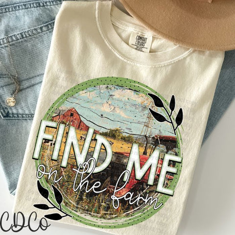 Find Me On The Farm 4112 DTF