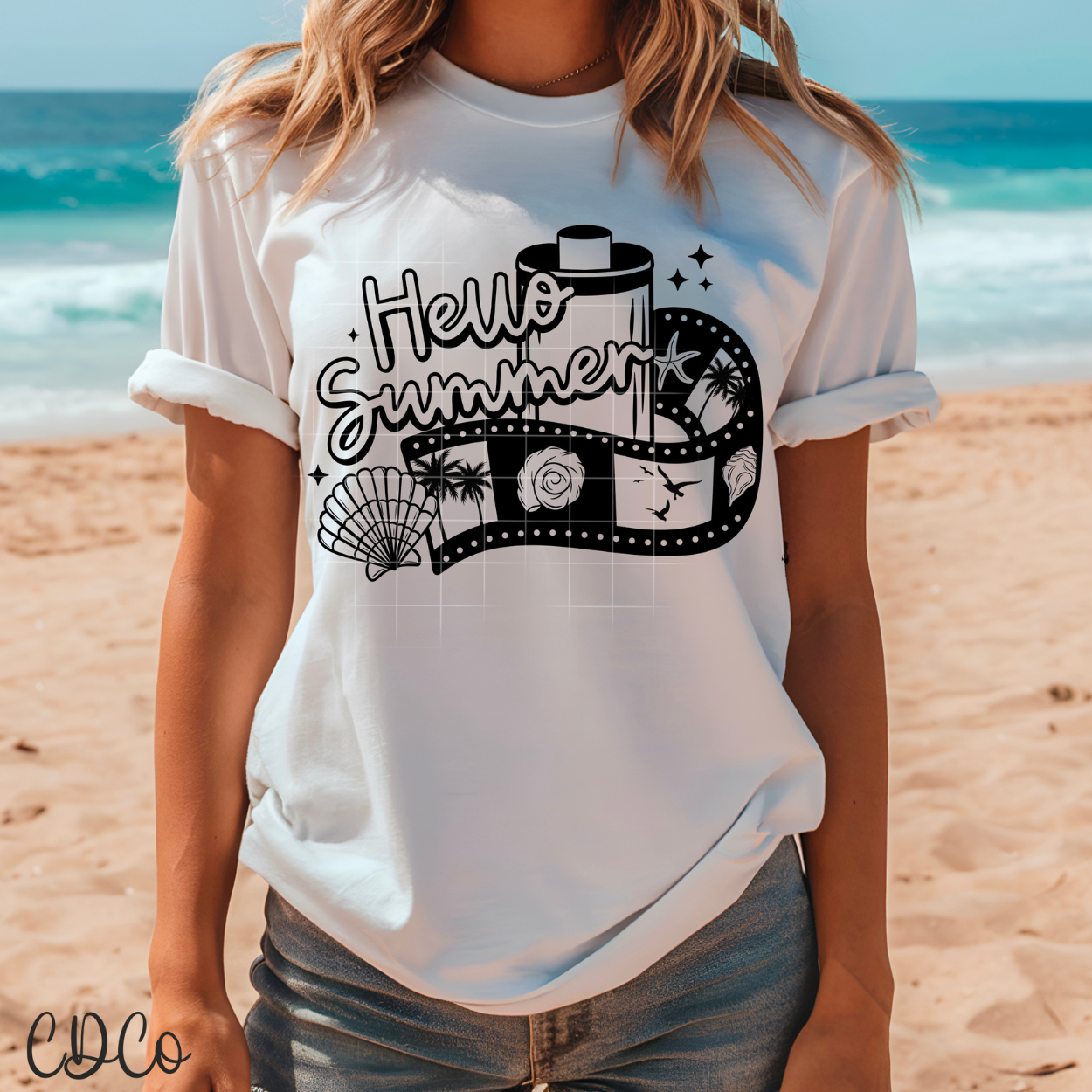 Hello Summer 4653 DTF