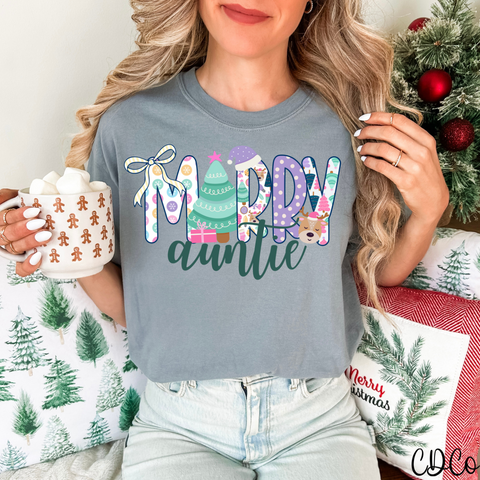 Merry Auntie -  7752 DTF