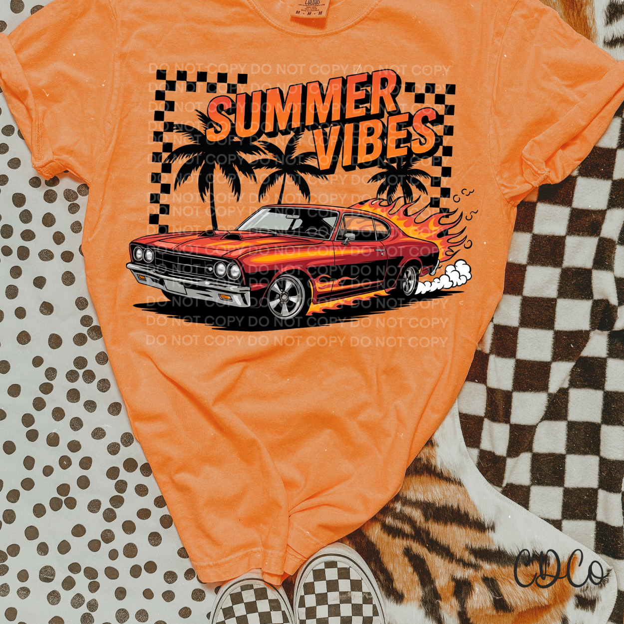 Summer Vibes Car 4576 DTF
