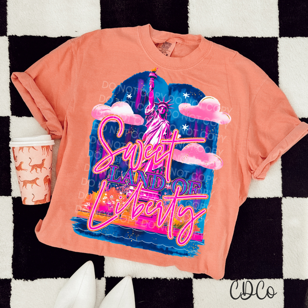 Sweet Land Of Liberty Bright 4577 DTF