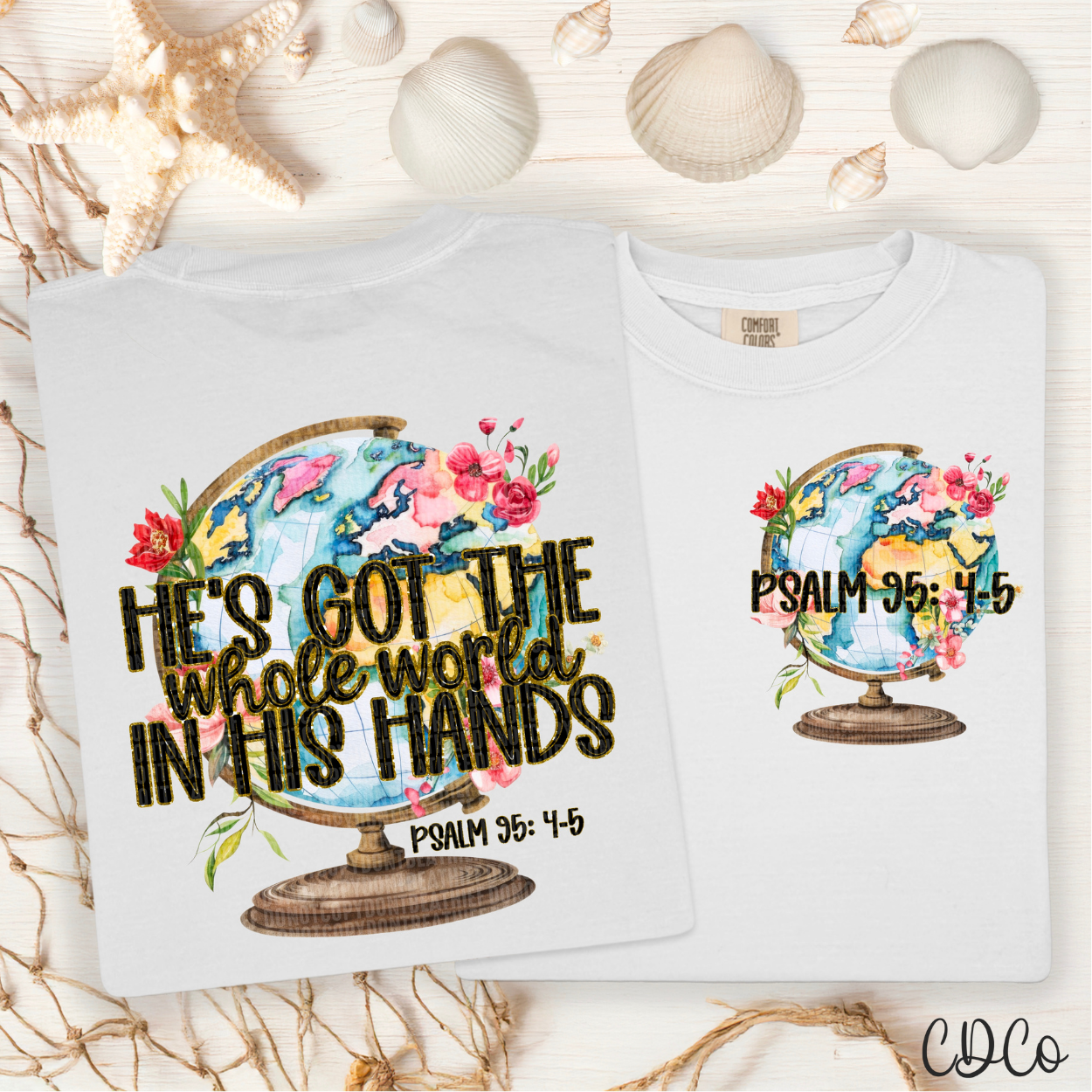 He's Got The Whole World In His Hands 4278 DTF