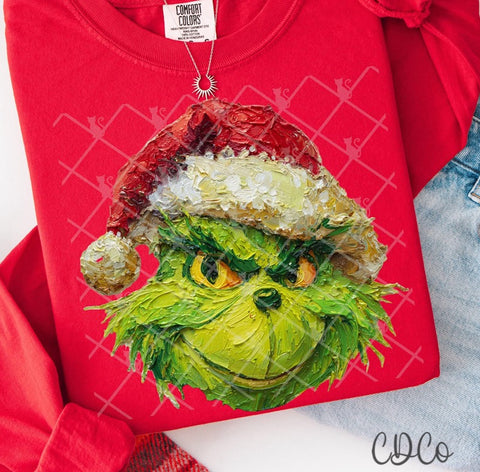 Painted Christmas GG 10007 DTF