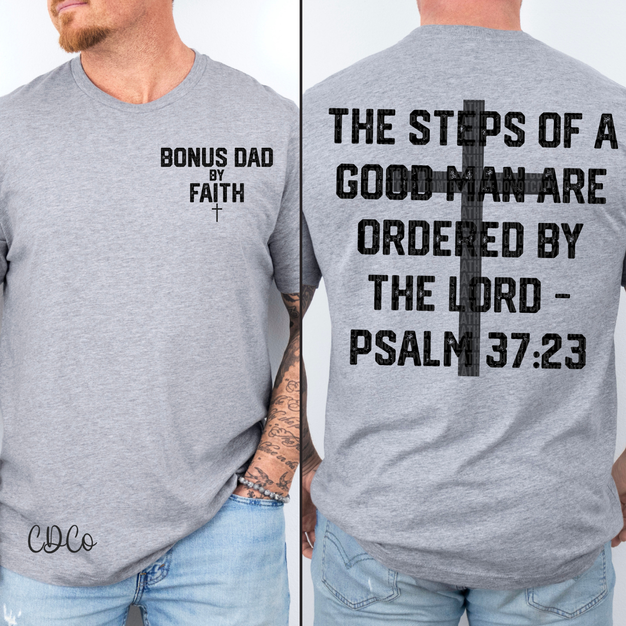 Bonus Dad By Faith w/3.5" pocket 4343 DTF