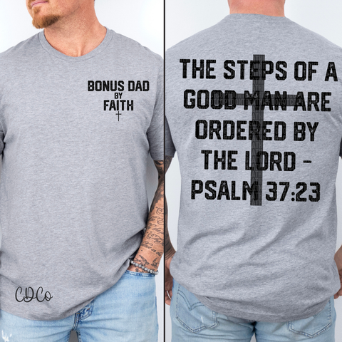 Bonus Dad By Faith w/3.5" pocket 4343 DTF