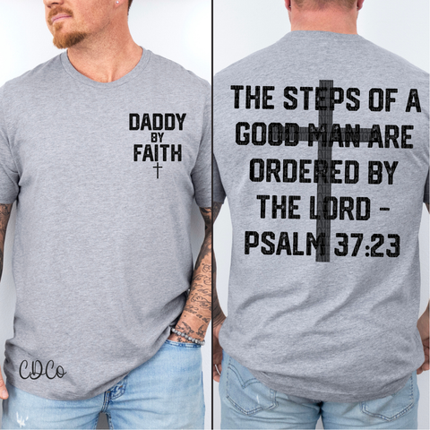 Daddy By Faith w/3.5" pocket 4345 DTF