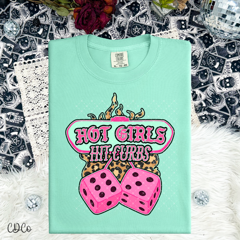 Hot Girls hit Curbs  4152 DTF