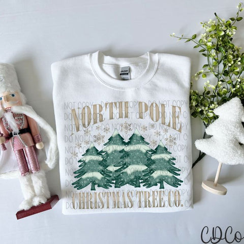 North Pole Christmas Tree Co DTF