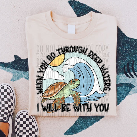 When You Go Through Deep Waters 4814 DTF