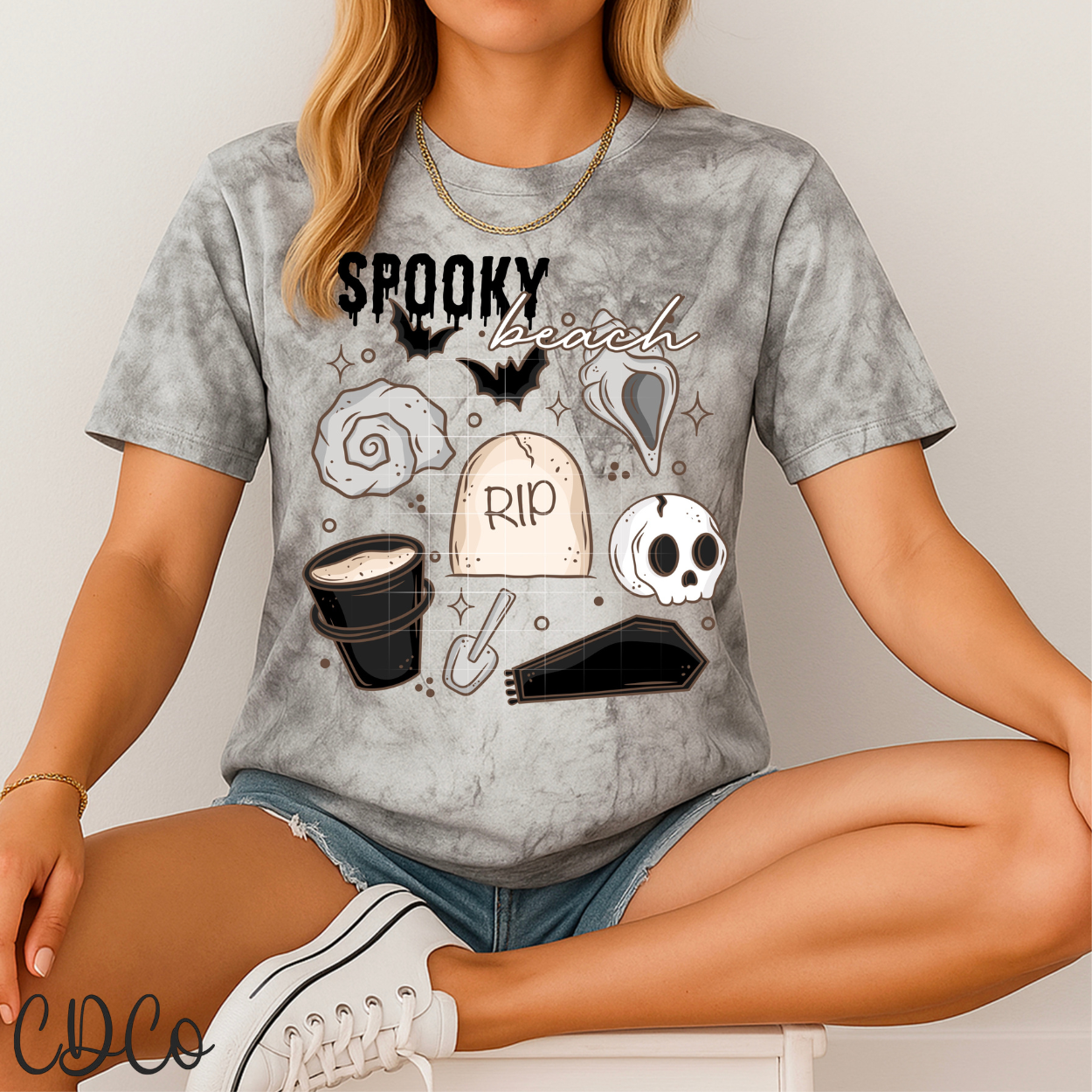 Spooky Beach 4591 DTF
