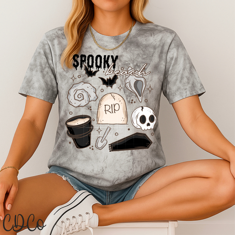 Spooky Beach 4591 DTF