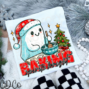 Baking Spirits Bright Ghostie DTF