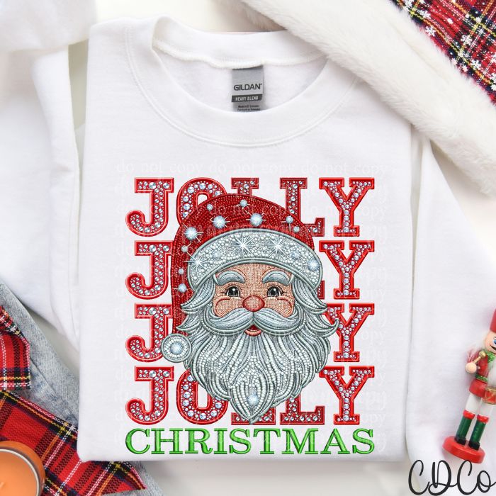 Jolly Christmas DTF