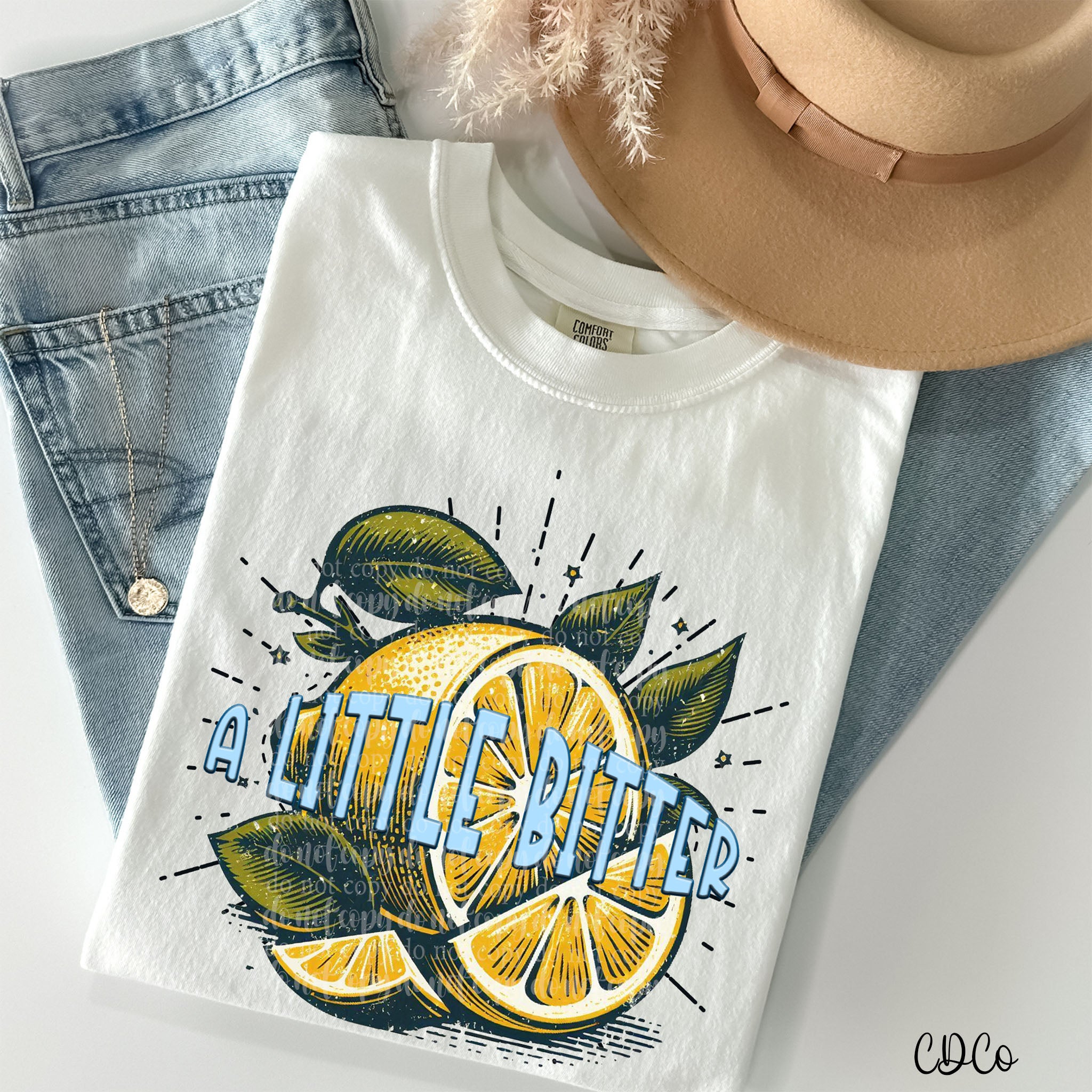 A Little Bitter Punny Lemon DTF