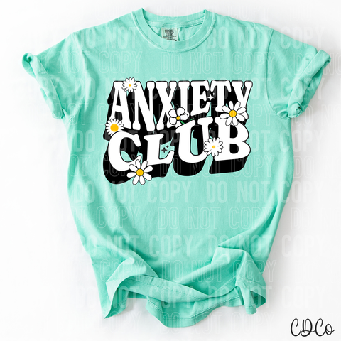 Anxiety Club 3771 DTF