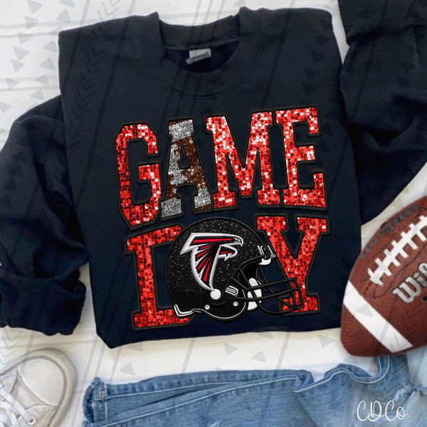 Game Day Faux Football Teams DTF 1 of 2