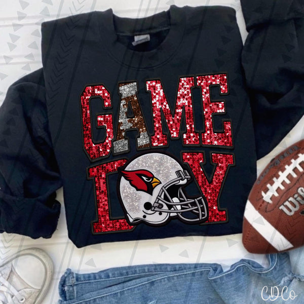 Game Day Faux Football Teams DTF 1 of 2