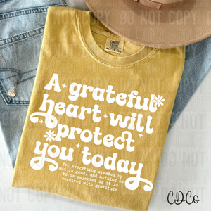 A Grateful Heart / White 6640 DTF