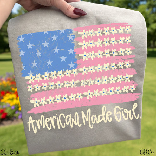 Dainty Floral Flag (3 options) DTF - Chase Design Co.