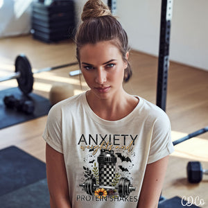 Anxiety Weights & Protein Shakes 5318 DTF