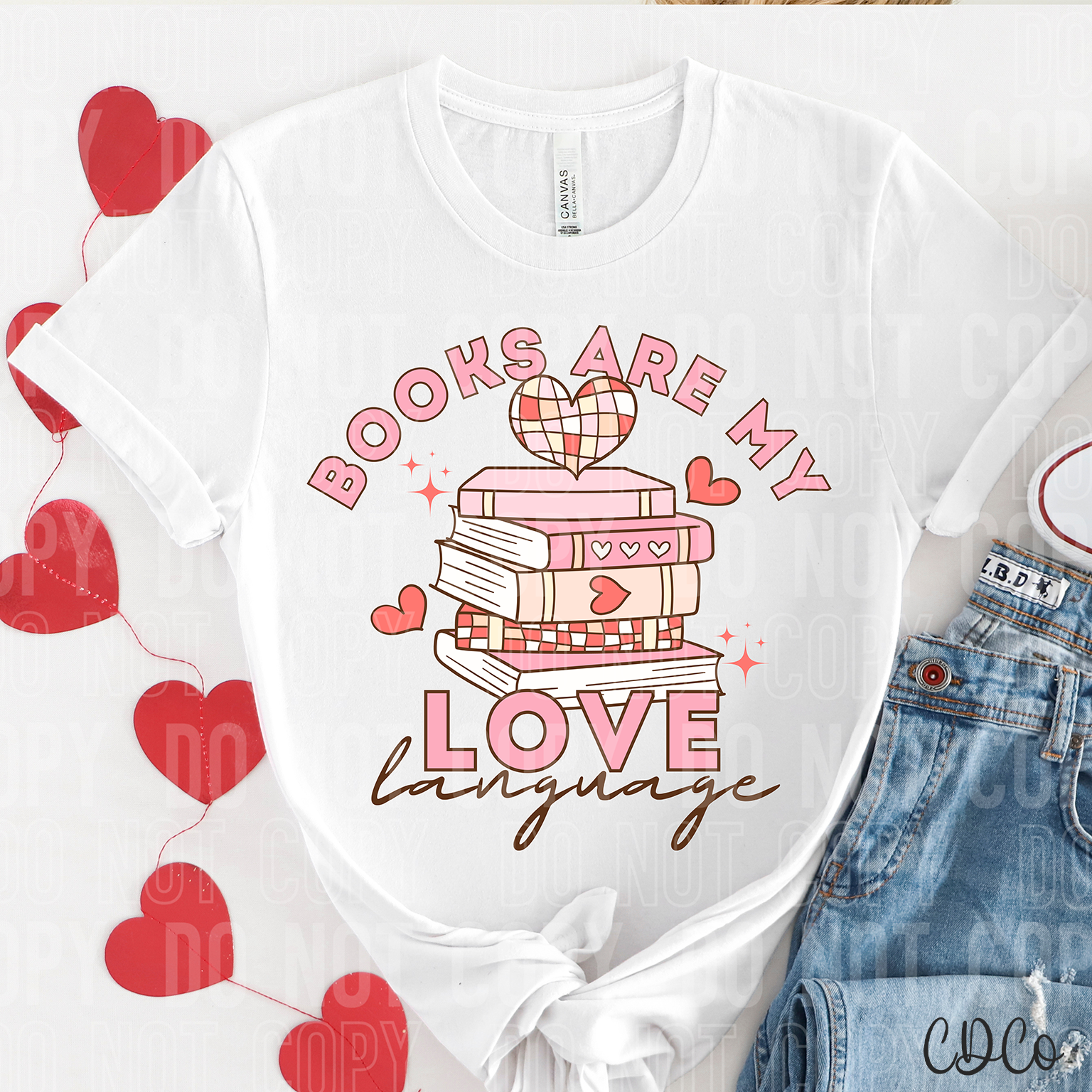 Books Are My Love Language 3398 DTF