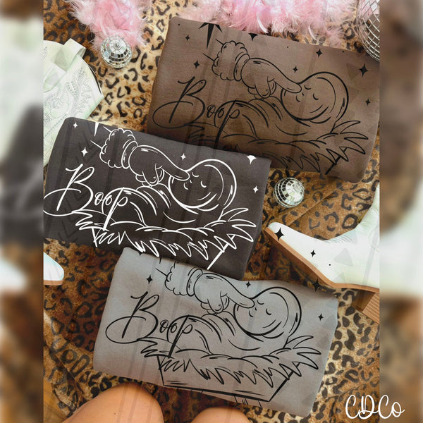 Boop Characters DTF *TRANSFER WILL BE BLACK UNLESS ANOTHER IS REQUESTED*