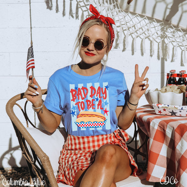 Bad Day to Be a Hot Dog (2 options) DTF - Chase Design Co.