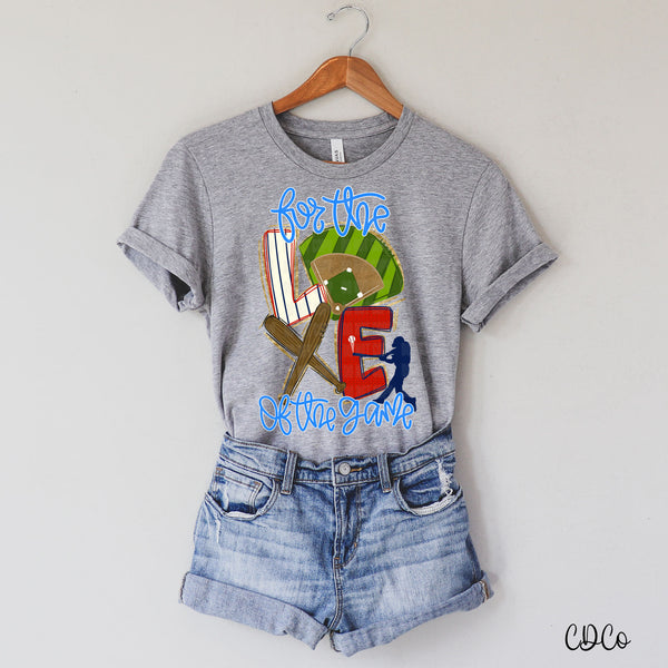 Love Baseball (2 options) DTF