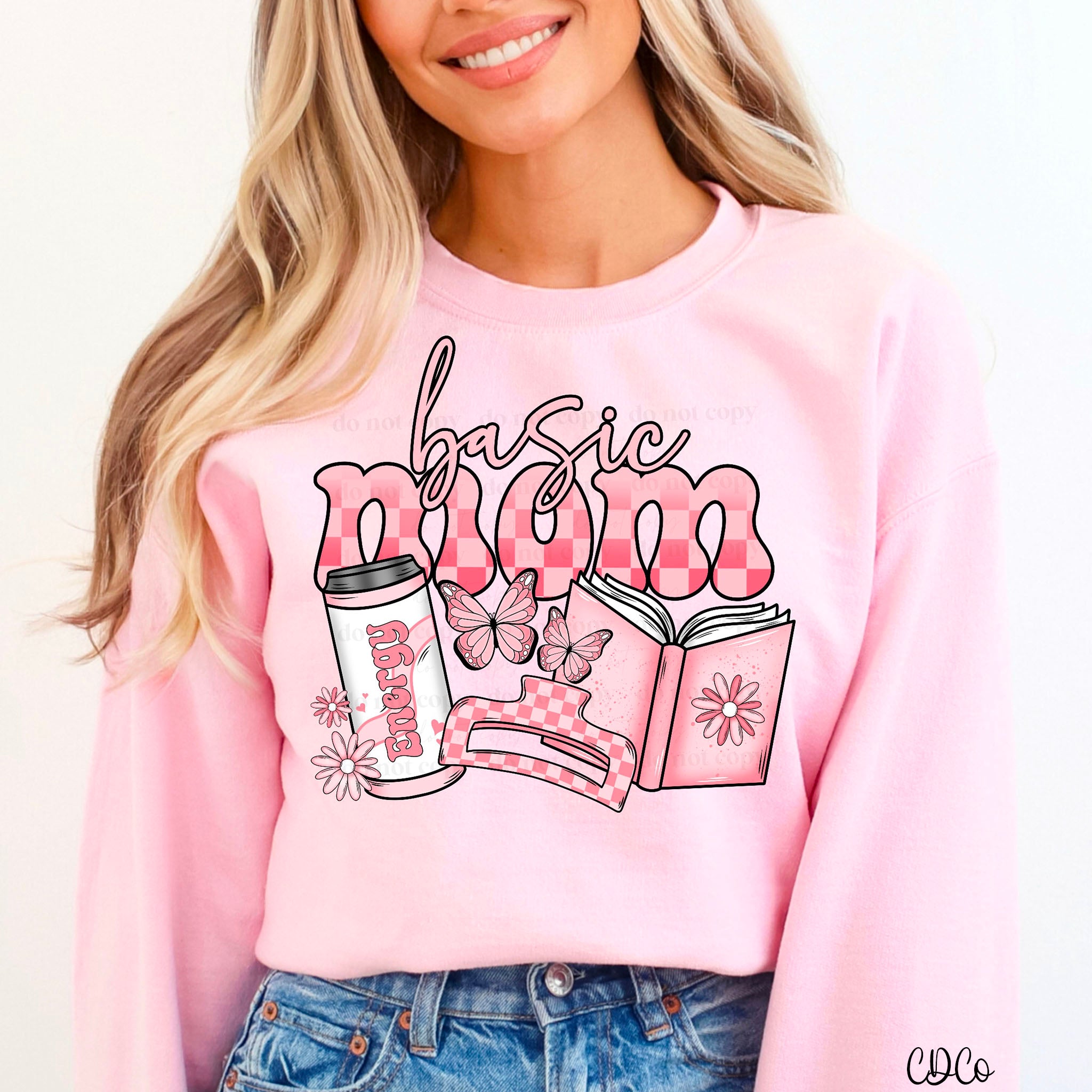 Basic Mom Pink DTF