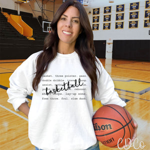 Basketball Words DTF - 1008