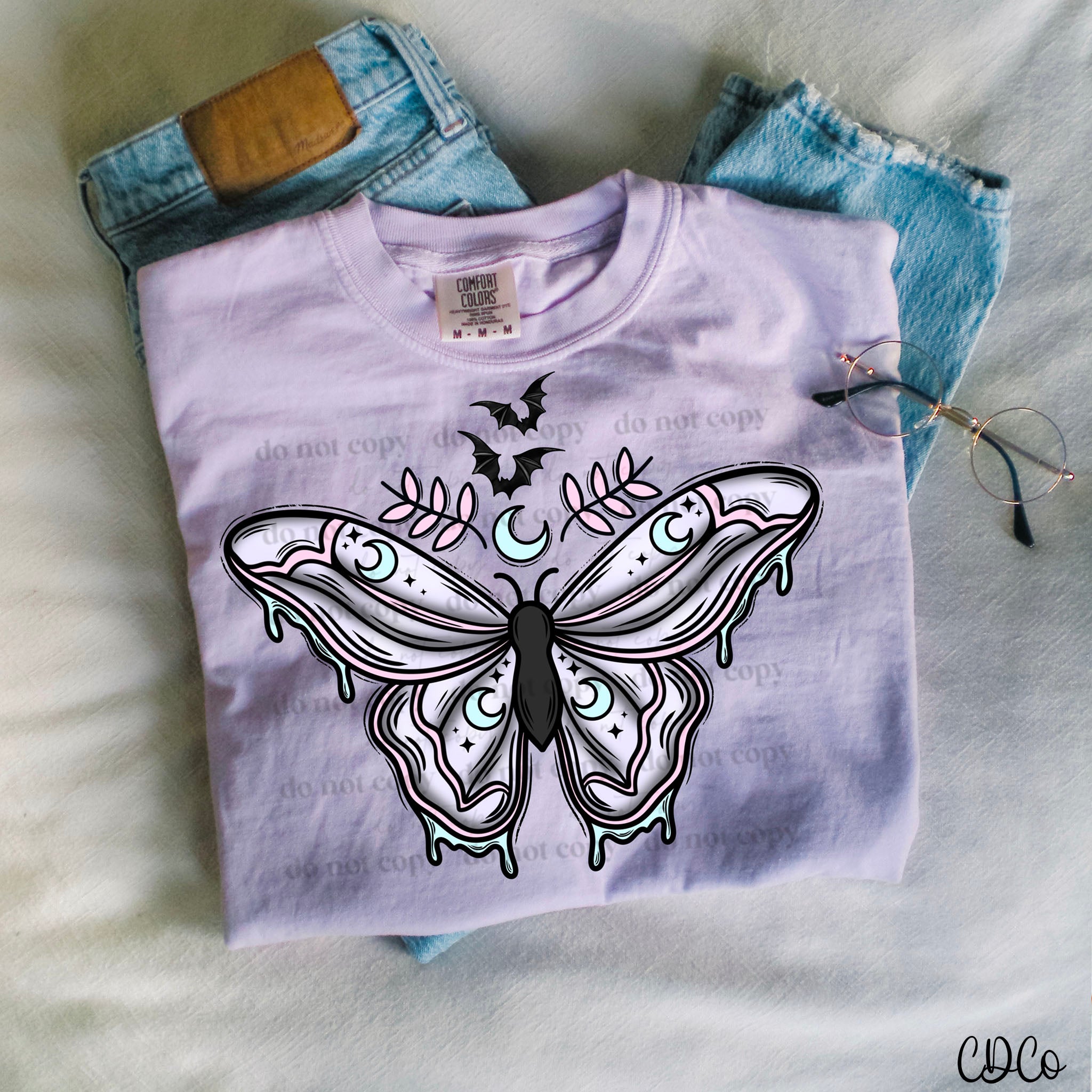 Bats Butterfly DTF