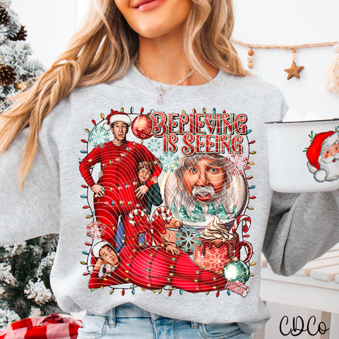 Believing is Seeing Santa 2103 DTF