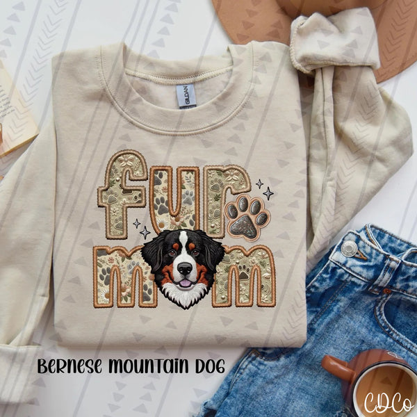 Fur Mom Dog Faux Embroidery DTF (6 of 6)