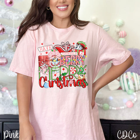 BD Have Yourself a Berry Merry Christmas DTF