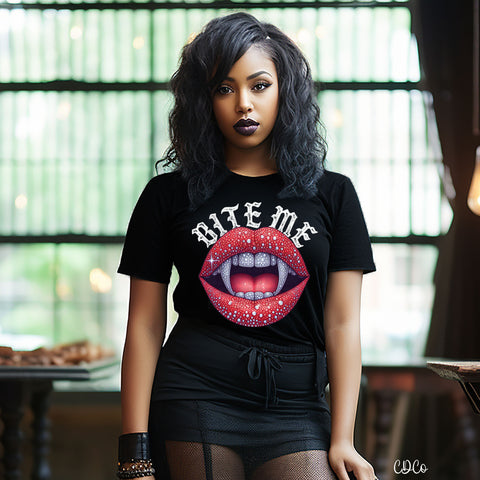 Bling Bite Me DTF