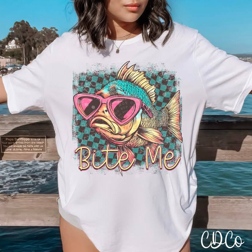 Bite Me Fish Muted 5134 DTF