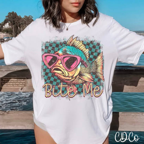 Bite Me Fish Muted 5134 DTF