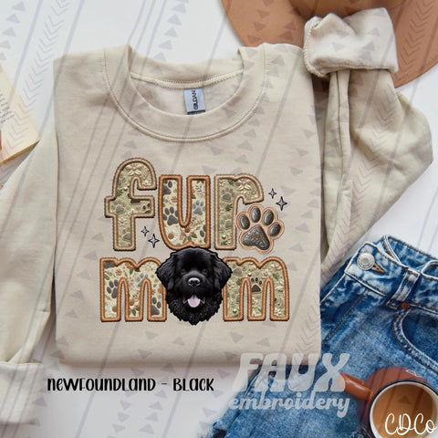 Fur Mom Dog Faux Embroidery DTF (6 of 6)