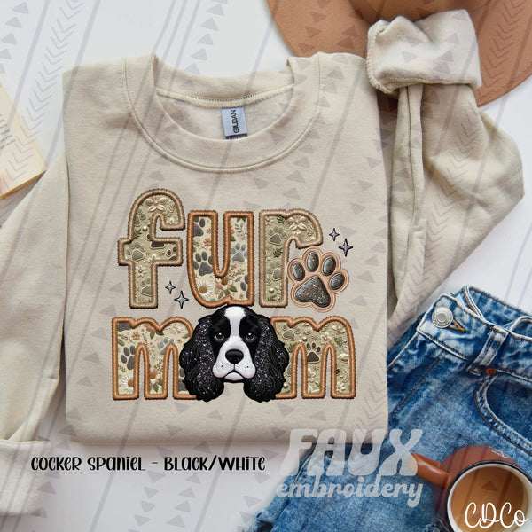 Fur Mom Dog Faux Embroidery DTF (1 of 6)