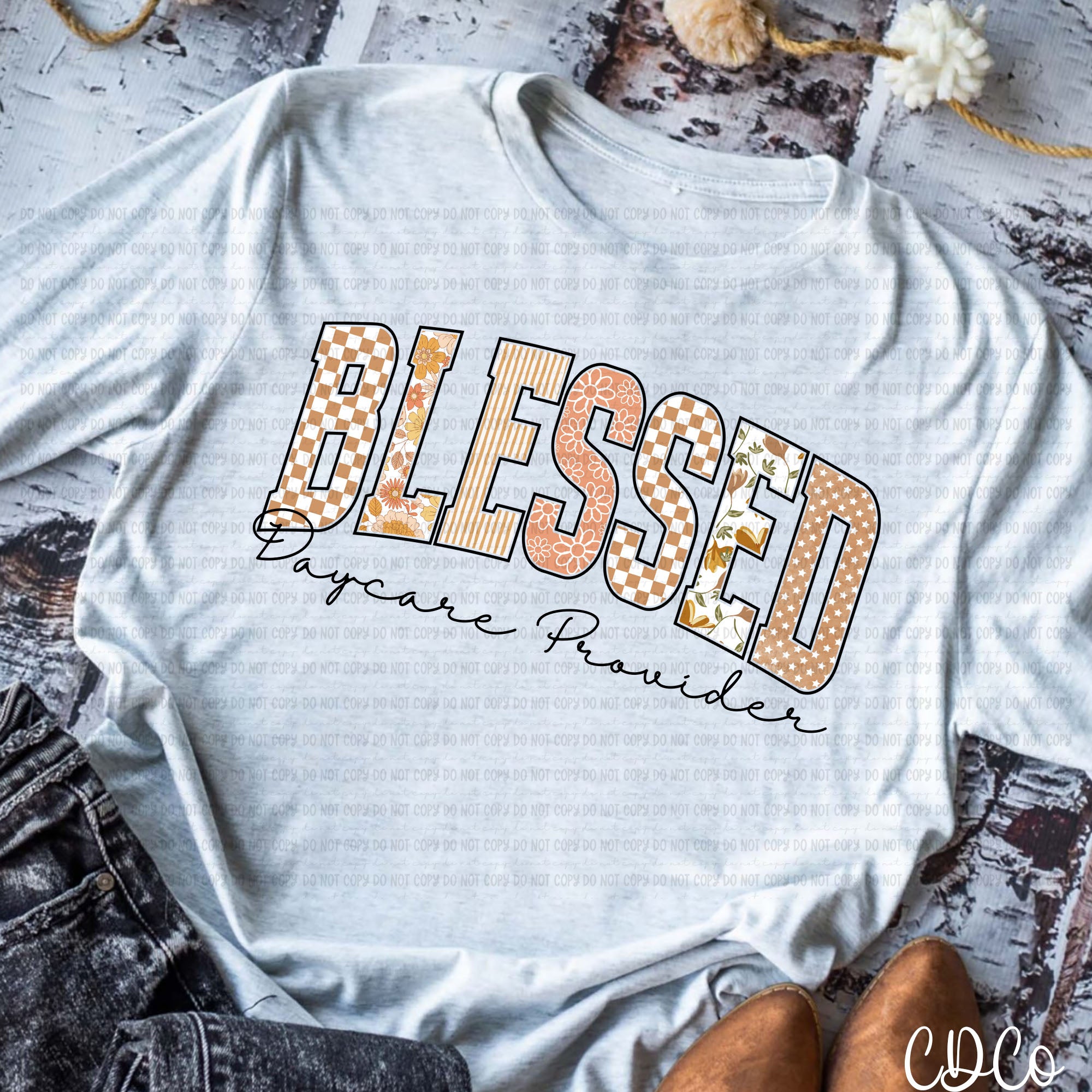 Blessed Daycare Provider (2 options) DTF